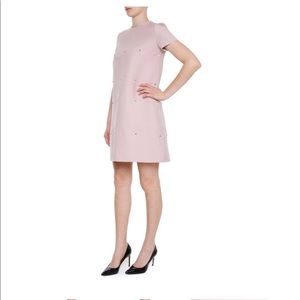 Valentino Rockstud Scalloped Dress